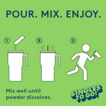 Jolly Rancher Singles To Go Powdered Drink Mix, Watermelon, 12 Boxes with 6 Packets Each - 72 Total Servings, Sugar-Free Drink Powder, Just Add Water, 0.66 Ounce (Pack of 12)