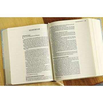 NIV, Journal the Word Bible, Large Print, Leathersoft, Teal/Tan: Reflect, Journal, or Create Art Next to Your Favorite Verses