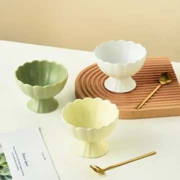 WAIT FLY Macaron Color Dessert Bowl - Elegant & Functional