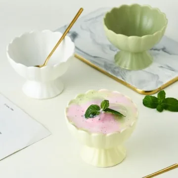 WAIT FLY Macaron Color Dessert Bowl - Elegant & Functional
