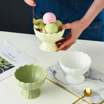 WAIT FLY Macaron Color Dessert Bowl - Elegant & Functional