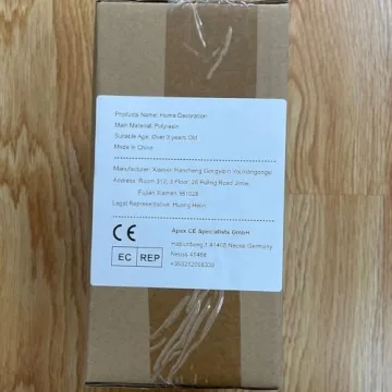 Elegant HAUCOZE Christmas Tree Statue Set Perfect for Gifting