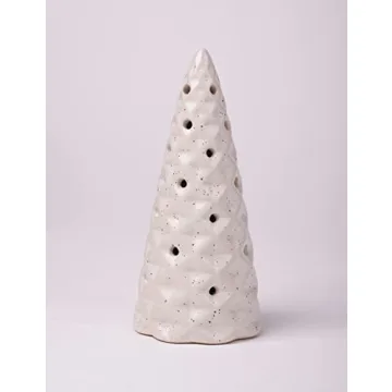 Elegant HAUCOZE Christmas Tree Statue Set Perfect for Gifting