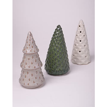 Elegant HAUCOZE Christmas Tree Statue Set Perfect for Gifting