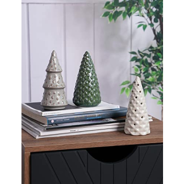 Elegant HAUCOZE Christmas Tree Statue Set Perfect for Gifting