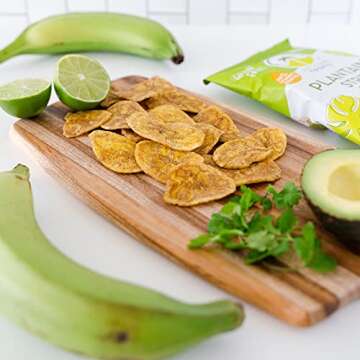ARTISAN TROPIC Plantain Strips Sea Salt - 8 Pack, 2oz - Vegan, Paleo, Gluten Free Chips - Individual...