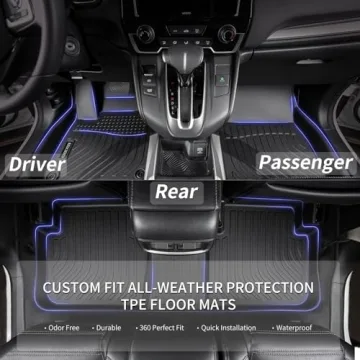 KELCSEECS® Floor Mats & Cargo Liner for 2026 2025 2024 2023 2022 Hyundai Tucson(Not Fit Hybrid) All...