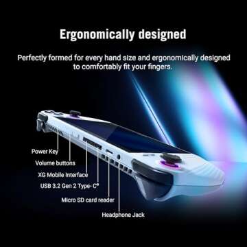 ASUS ROG Ally 7" 120Hz Gaming Handheld - AMD Z1 Extreme Processor - 512GB - White - PRE ORDER!