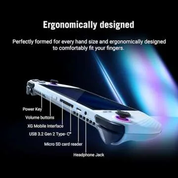 ASUS ROG Ally Handheld Gaming Console - Z1 Extreme, 512GB