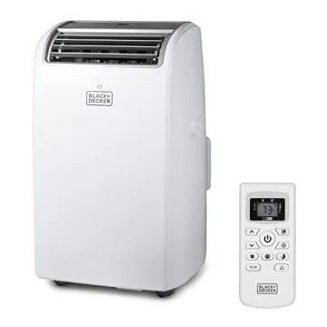 BLACK+DECKER 14,000 BTU Portable Air Conditioner with Remote Control for 550 sq ft Cooling