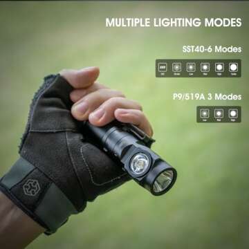 WUBEN L1 Flashlight 2000 Lumen Rechargeable Waterproof