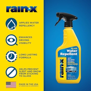 Rain-X Glass Treatment 16oz for Ultimate Visibility Safety