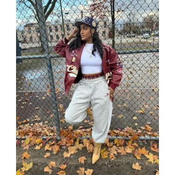 Aelfric Eden Oversized Faux Leather Jacket - Trendy Style