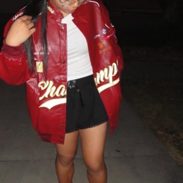 Aelfric Eden Oversized Faux Leather Jacket - Trendy Style