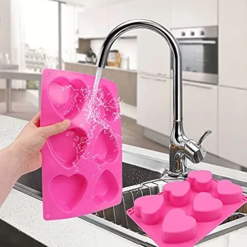 BAKER DEPOT Heart Silicone Mold for Chocolate and More