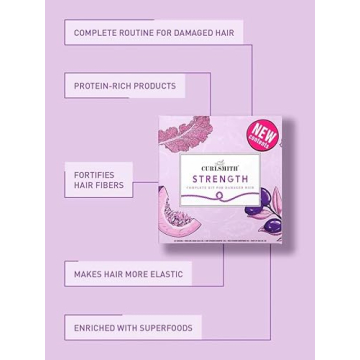 Curlsmith Strength Complete Hair Kit for Damaged Curls