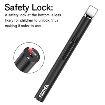 REIDEA Rechargeable Electric Plasma Lighter for Home and Camp