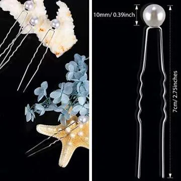 Elegant Pearl Hair Pins for Weddings and Special Occasions