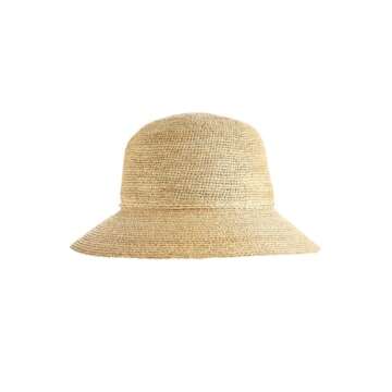 Coolibar UPF 50+ Women's Carolina Summer Cloche - Sun Protective (One Size- Natural)