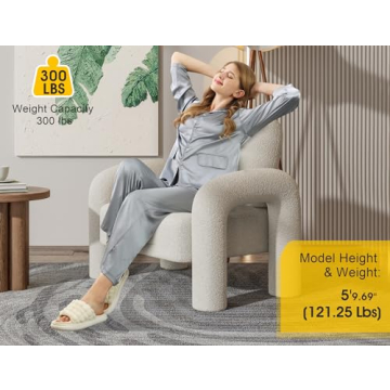 Dewhut Sherpa Accent Chair for Cozy Spaces