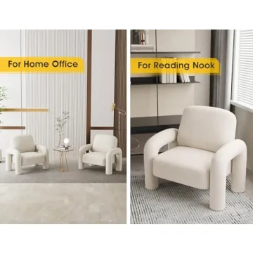 Dewhut Sherpa Accent Chair for Cozy Spaces