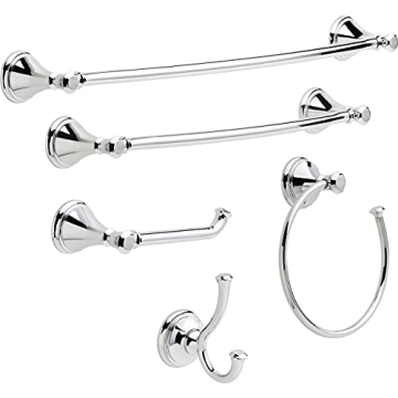 Delta Cassidy Toilet Paper Holder Modern Chrome Design