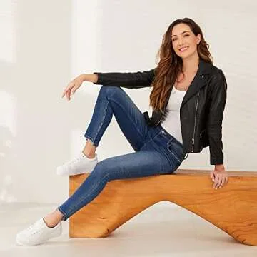 JABASIC Women's Lace Up Platform Sneakers - Stylish & Comfortable