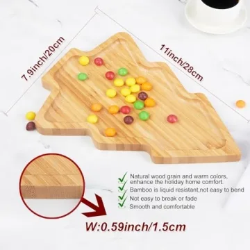 YCHRLSO Christmas Tree Charcuterie Board - Perfect Holiday Platter