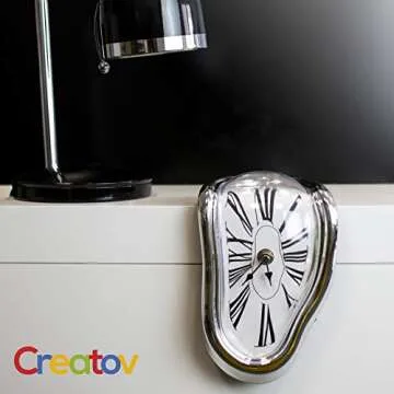 Creatov Dali Melting Clock - Surreal Decorative Timepiece