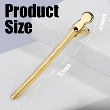 YGDZ Metal Duck Billed Hair Clips for Easy Styling