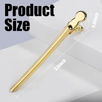 YGDZ Metal Duck Billed Hair Clips for Easy Styling