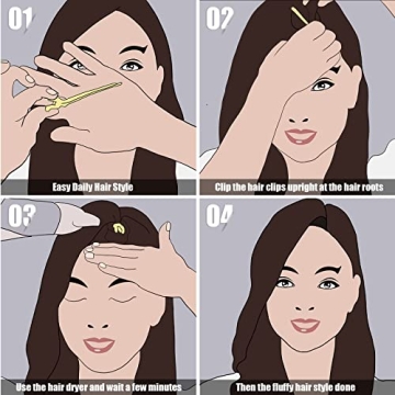 YGDZ Metal Duck Billed Hair Clips for Easy Styling