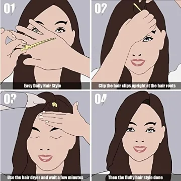 YGDZ Metal Duck Billed Hair Clips for Easy Styling