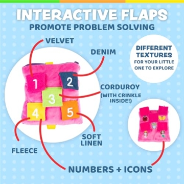 Buckle Toys Bella Square Essential Learning Game for Toddlers