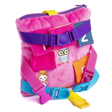 Buckle Toys Bella Square Essential Learning Game for Toddlers