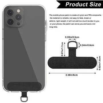 3 Pack Boho Macrame Phone Wrist Strap with 3 Pcs Phone Tether Tabs, Cell Phone Lanyard Bracelet Handmade Smartphone Wristlet Keychain with Universal Strap Keyring Holder Connector Patch for Women Men