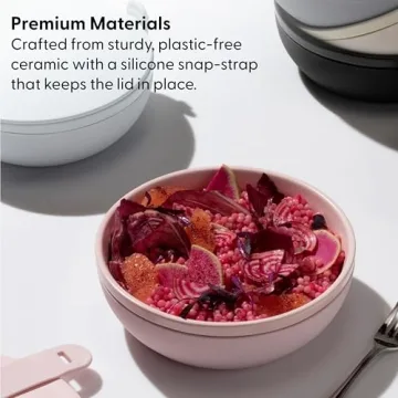 W&P Porter Ceramic Bowl Lunch Container Stylish Durable BPA-Free