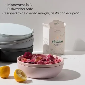 W&P Porter Ceramic Bowl Lunch Container Stylish Durable BPA-Free