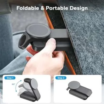 Eazpower 3 in 1 Foldable Wireless Charger for MagSafe