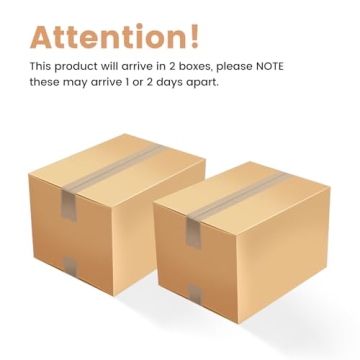 GlimBiz 65 Inch Irregular Computer Desk for Home Office