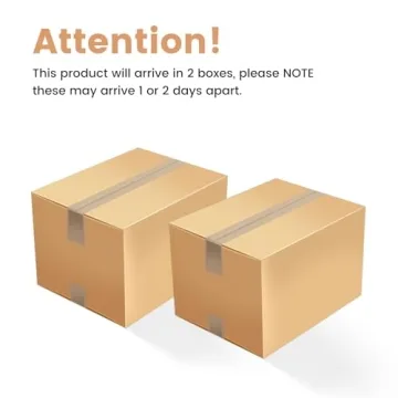 GlimBiz 65 Inch Irregular Computer Desk for Home Office