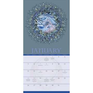 2025 Grateful Dead Wall Calendar 12x12" - Artwork by artist Mike DuBois