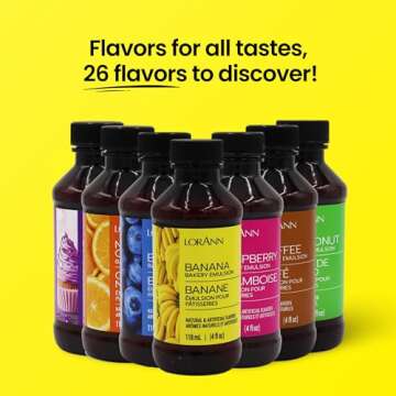 LorAnn Oils Banana Emulsion for Cakes, Cookies & Desserts
