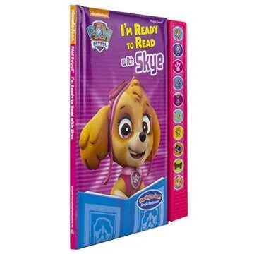 Nick Jr. PAW Patrol - I'm Ready to Read with Skye - Interactive Read-Along Sound Book - Great for Early Readers - PI Kids