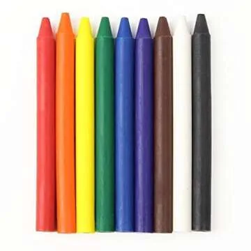 Craytastic! Bulk Unwrapped Crayons Case of 270 (9 colors, Wax) for Crafting, Parties, Kids | Paperless Crayons with No Paper Wrapper | Safety Tested Compliant with ASTM D-4236