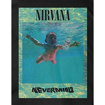Nirvana T Shirt Official Band Logo Black Size L