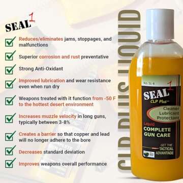 SEAL 1 CLP Plus Liquid Bottle, 8-Ounce