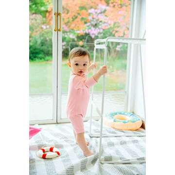 VAENAIT BABY Infant Swimsuit 0-2T UV Protection Fun Pink