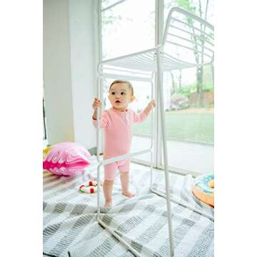 VAENAIT BABY Girls Swimsuit UV Protection Fun Pink