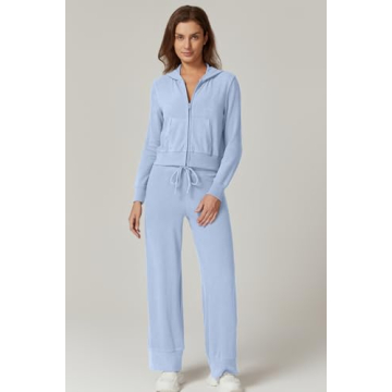 QINSEN Stylish Two Piece Lounge Set for Women - Cozy Design